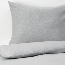 Spjutvial Bettwascheset 3 Teilig Hellgrau Meliert 240x220 50x60 Cm Ikea Osterreich Bettdeckenbezug Ikea Bettbezug Buntwasche