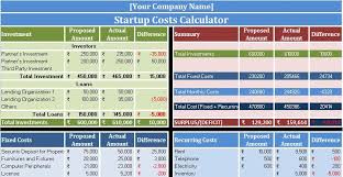 Menu and recipe cost sheet template. Download Startup Costs Calculator Excel Template Exceldatapro