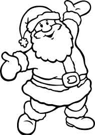 Santa claus coloring pages for children. Pin On Nyomtathato Szinezok