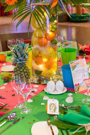 Don't despair though, even if you can't get to the caribbean, you can bring the caribbean to you. Caribbean Tropical Beach Party Table Displays Jamaican Party Beach Party Decorations Caribbean Theme Party