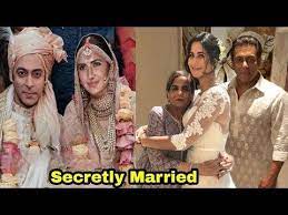 Good News Salman Khan And Katrina Kaif Secretly Married Youtube Secretly Married Salman Khan Salman Katrina