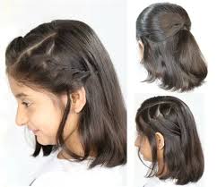 Low bun hairstyles with short hair for school is an elegant hairdo suitable even for your prom. 10 Simple School Girl Hairstyles For Medium Hair Styles At Life
