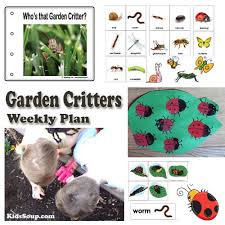 Foundation plantings, front door plantings, garden arbor plantings. Garden Critters Preschool Weekly Plan Kidssoup