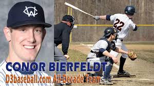 Conor Bierfeldt Named To D3baseball.com All-Decade Team