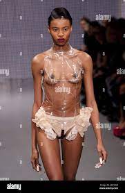 Fashion runway nude