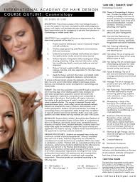 Cut, color, polish, wax ? Cosmetology Course Outline International Academy Of Hair Design