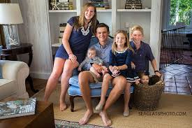 Navy and white with a splash of tangarine. Golden Moments Vero Beach Family Photography Seaglass Photography