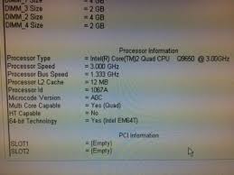 Quad core q9400 daha performanslıdır. Intel Bx80569q9650 Q9650 Core 2 Quad 3ghz 12mb Processor For Sale Online Ebay