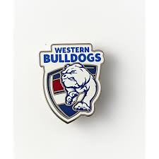Find the western bulldogs 2021 mens home guernsey here. Western Bulldogs Logo Metal Pin Badge