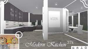 Aesthetic kitchen ideas in roblox welcome to bloxburg| 8k. Modern Kitchen 37k Speedbuild Roblox Bloxburg Youtube