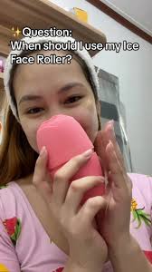 Ice Face Roller Skincare Routine for Fresh and Poreless Glow