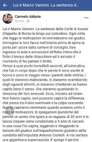 Ha 31 anni, una moglie, tre figli. 21 03 2019 Ulteriore Attacco Ai Giudici Della Corte D Appello Di Roma Del Giornalista Carmelo Abbate Opinionista Di Quarto Grado Tramite I Suoi Profili Social Network Con Ulteriori Ipotesi Ed Esempi Di Reato