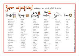 Adjectives Word Mat Sb6524 Adjective Words Describing Words Adjectives Lesson