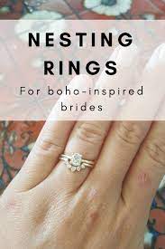 The Best Nesting Engagement Rings For Bohemian Brides Boho Styles For Your Per Trending Engagement Rings Bohemian Wedding Rings Pink Morganite Engagement Ring
