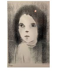 Alice Soares, Menina, 1997. Serigrafia 126/150