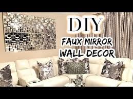 Diy Quot Z Gallerie Axis Mirror Quot Inspired Glam Wall Decor Using Dollar Tree Items Youtube Glam Wall Decor Diy Mirror Wall Decor Dollar Tree Diy