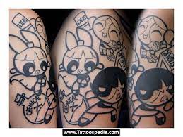 Get 8 vintage cartoon black tattoo designs. 6 Fantastic Cartoon Tattoo Designs And Ideas