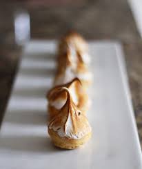 Lemon Meringue Toasted Torch Lemon Curd Pate A Choux Cream Puff Sotsaker