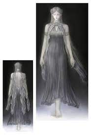 Deathbed Dress Concept Art - Elden Ring Art Gallery