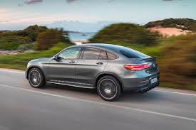2020 Mercedes Amg Glc 43 Coupe First Look Review Sleeker Is Sexier Carbuzz