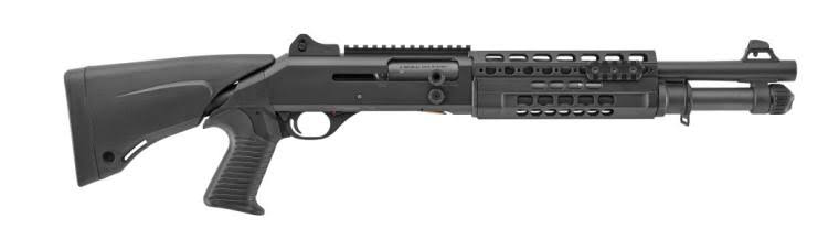 Tactical 12 Gauge Shotgun Setup, AI generated