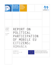 217/2003 pentru prevenirea si combaterea violentei in familie, publicata in monitorul oficial al romaniei, partea i, nr. Pdf Report On Political Participation Of Mobile Eu Citizens Romania
