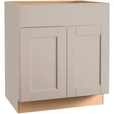 Featuring a high gloss finish, along with matching screws makes this cover the perfect finishing touch. Hampton Bay Part Kvsb24 Sdv Hampton Bay Shaker Assembled 24 X 34 5 X 21 In Bathroom Vanity Base Cabinet In Dove Gray Bathroom Wall Cabinets Home Depot Pro