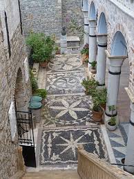 Blk Wht Pebbles Pyrgi Chios Chios Greece Chios Visiting Greece