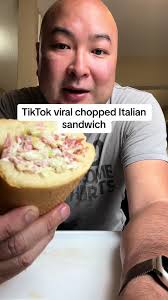 Tiktok viral chopped italian sandwich #fyp #fypシ #choppeditaliansubsandwich  #choppedsubs #italiansub #trending #italiansubsandwhich