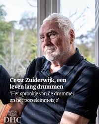 Cesar. Het verhaal van een drummer' is de neerslag van tweehonderd uur aan  gesprekken tussen Golden Earring-drummer Cesar Zuiderwijk en  muziekjournalist Jean-Paul Heck. De biografie wordt vrijdag gepresenteerd  bij Paagman aan de