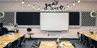 Black And White Classroom Decor Black And White Classroom From Schoolgirl Style Classroom Makeover Classroom Style Classroom Walls