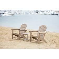 If you're looking for an affordable chair that's under $100, your best bet would be the patio sense coconino wicker adirondack chair. Hampton Weather Wood Outdoor Patio Adirondack Chair And Table Set Lux 1518 Wwd2t