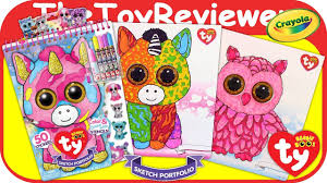 Maybe you would like to learn more about one of these? Ty Beanie Boo Sketch Portfolio Color Babies Coloring Markers Unboxing Toy Review By Thetoyreviewer Youtube