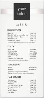 Nowadays a trip to the hair salon is no longer just about getting a haircut; 39 Popular Hair Salon Services Menu Price List