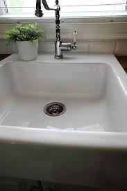 The mixer tap insert has hard. What You Need To Know About The Ikea Domsjo White Farmhouse Sink The Creek Line House