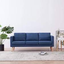 Canapé 70 cm de profondeur. Yuy Canape A 3 Places Tissu Taupe Cdiscount Maison