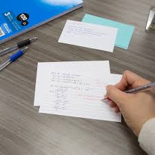 The classic 3 x 5 size lets you study and prepare anywhere. Bazic 100 Ct 3 X 5 Ruled White Index Card Bazic Products