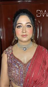 Holographic vibes only🌈, Mua: @blushworksbyshivani  In Frame:  @iamshubhiaggarwal @theshubhiaggarwal , Hairstylist: @shiprahairstylist ,  Outfit: @sonaligarglabel , #makeup #makeupideas #makeupartist ...