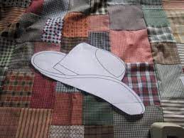 Three Turns To Home Cowboy Hat Applique Cowboy Hat Applique Baby Quilt Patterns Applique Baby Quilts