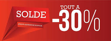 Sale (discount period in e.g. Epingle Sur Pom Pom