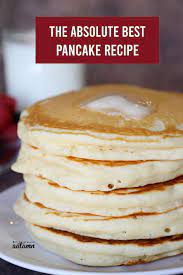 How To Make Perfect Fluffy Pancakes Super Easy Recipe It S Always Autumn Recipe Best Pancake Recipe Super Easy Recipes Pancake Recipe Easy