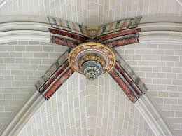 Cle De Voute Ornee Cathedrale Saint Pierre Et Saint Paul De Nantes France Cathedrale Nantes Voute