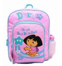 Backpack Dora The Explorer Pink Stars Large School Bag W Water Bottle Be Sure To Check Out This Awesome Pro Best Kids Backpacks Backpacks Boys Backpacks