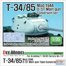 Swissarts kitana photo set 019 the post swissart. Defdm35047 1 35 Def Model T 34 85 Mod 1944 D 5t Main Gun Conversion Set Aca Kit Sprue Brothers Models Llc