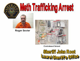 Meth trafficking arrest...