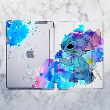Stitch Ipad Pro 9 7 Case Inspired By Disney Ipad Air Case Cute Stitch Ipad 2018 Smart Cover Ipad Cute Ipad Cases Disney Ipad Case Apple Ipad Case