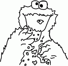 Free cookie monster black and white clipart download free clip. Saved Free Coloring Pages Of Cookie Monster Eyes Degree Cookie Coloring Home