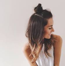 Half Bun Hair Styles Long Hair Styles Short Hair Styles