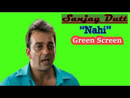 Sanjay Dutt Nahi Green Screen Trollman Youtube In 2021 Greenscreen Youtube Editing Music Sound Effects