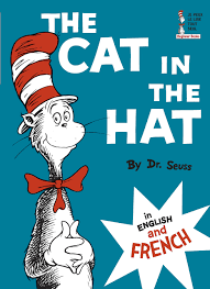 The Cat In The Hat In English And French Dr Seuss